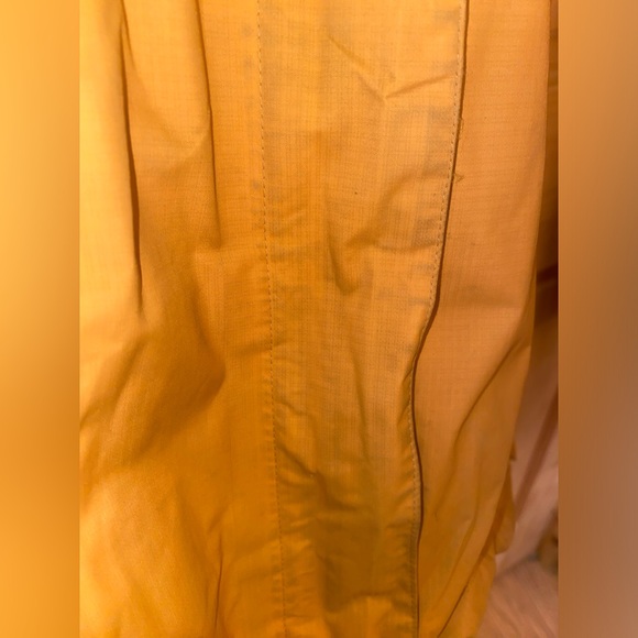 REI Yellow/Gold Women’s Rain Jacket Shell - Picture 4 of 6